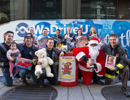 WeDriveU Spreads Holiday Cheer with #StuffTheBus Toy Drive for SF Bay Area Children