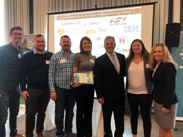 2019 Mayor's Breakfast Movability Austin Best Workplaces for Commuters
