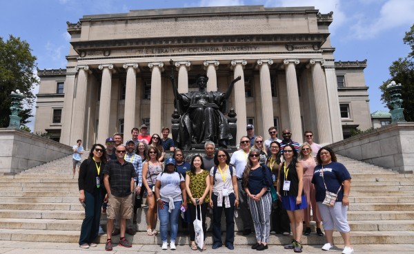 Columbia University TDM Tour group photo