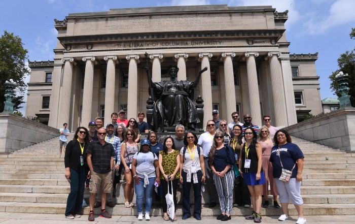 Columbia University TDM Tour group photo