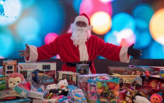 WeDriveU Stuff the Bus Toy Drive with Salesforce San Francisco, CA 2019