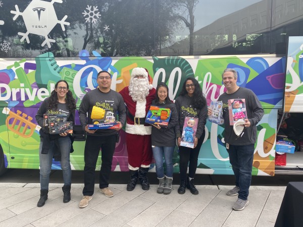 2019 WeDriveU Stuff the Bus Toy Drive with RideIn