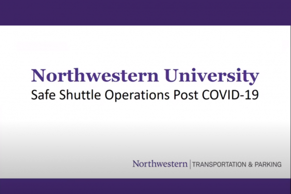 Northwestern University Safe Shuttles COVID-19