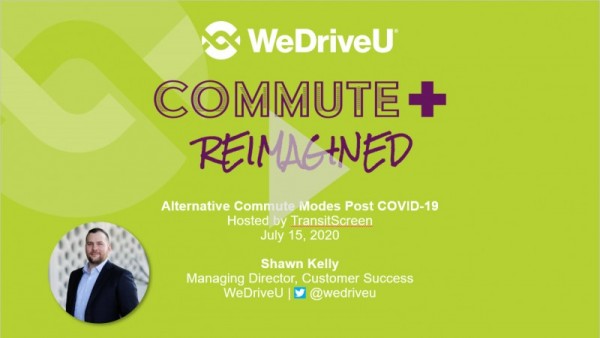 Watch WeDriveU Alternative Commute Modes COVID webinar with Transitscreenwatch