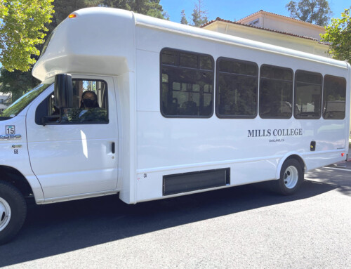 WeDriveU Welcomes Mills College Shuttle Passengers