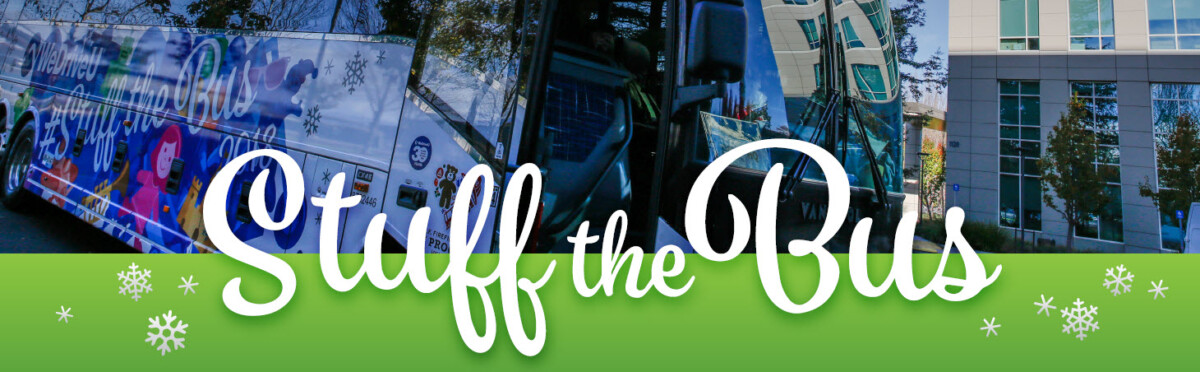 WeDriveU Stuff the Bus banner 2021 WeDriveU Stuff the Bus banner 2021
