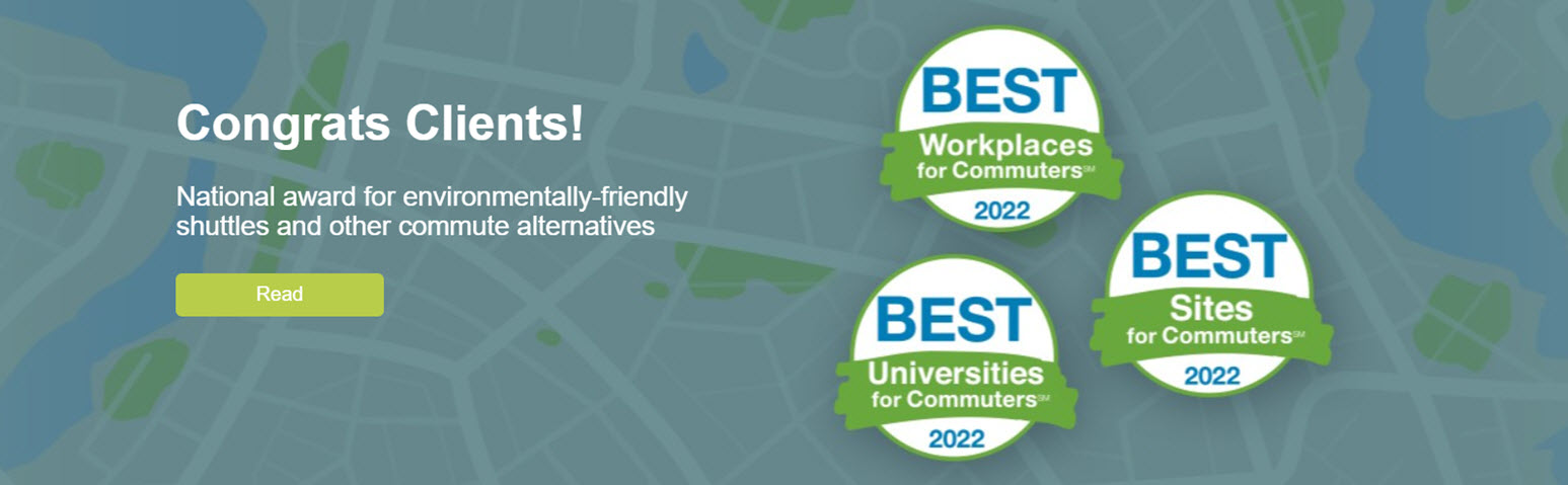 WeDriveU Best Workplaces Commuters 2022