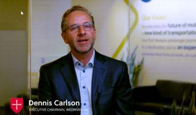 Dennis Carlson WeDriveU Entrepreneur of the Year video