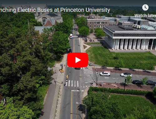 Watch: Launching Electric Buses at Princeton University