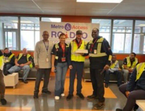 Paratransit Driver Recognized by WMATA