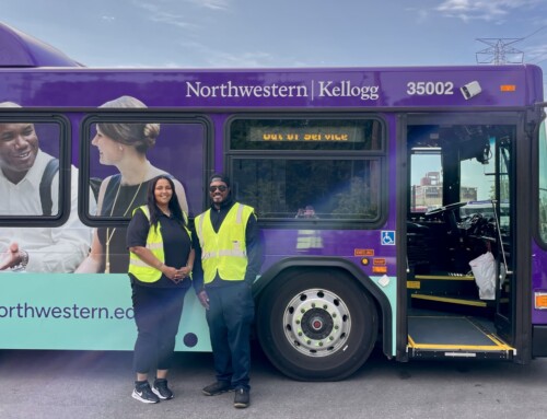 WeDriveU Operates Northwestern’s New Hybrid-Electric Buses