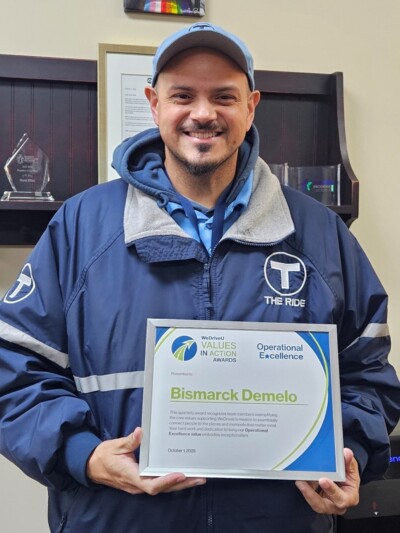 WeDriveU Operational Excellence Award: Bismarck de Melo – Hyde Park, MA