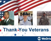 Honoring WeDriveU Heroes - Veterans Day 2025