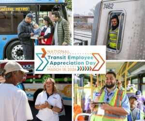 Transit Employee Appreciation Day 2026 - Industry Celebrates