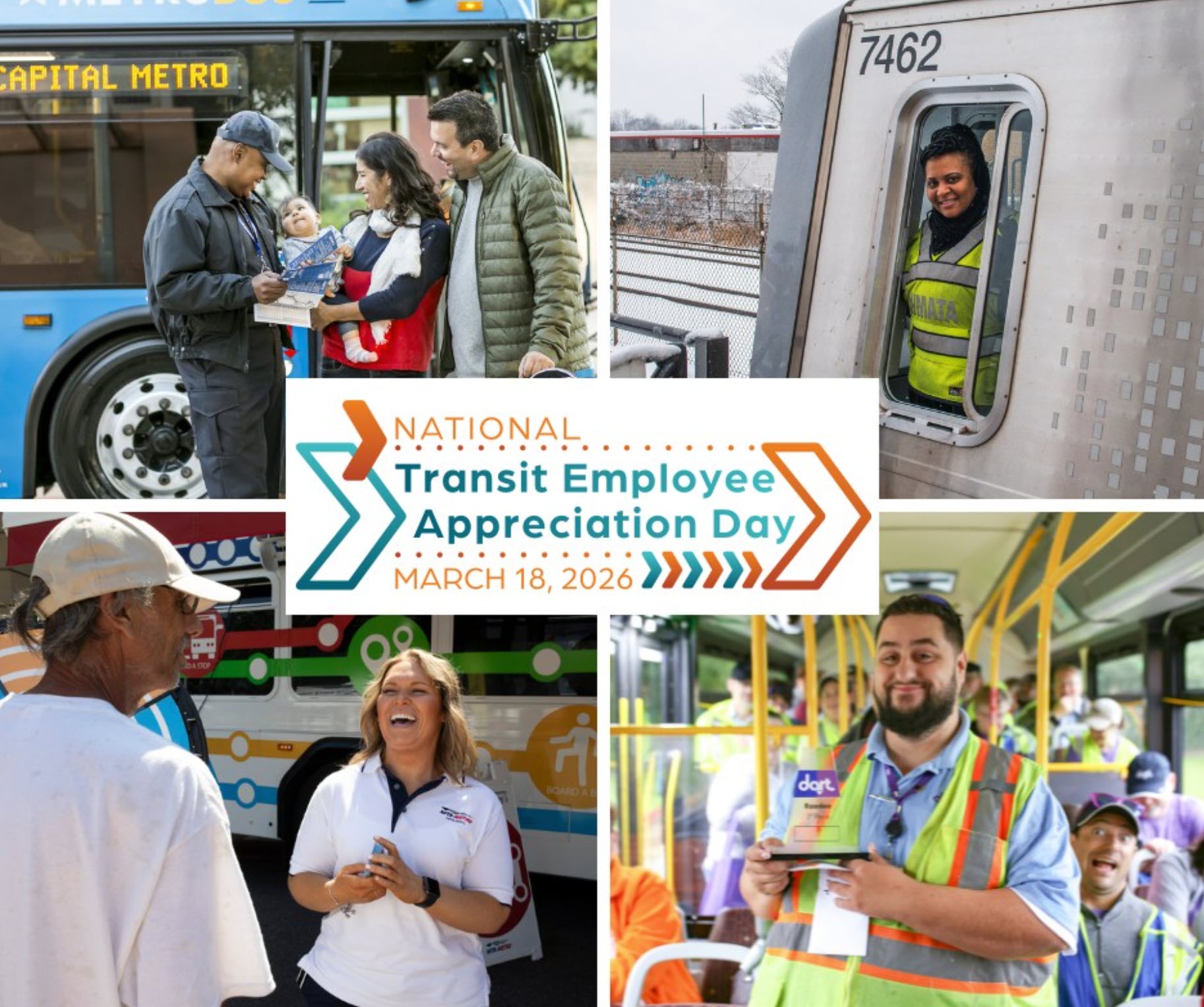 Transit Employee Appreciation Day 2026 - Industry Celebrates