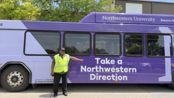 WeDriveU Shuttles for Northwestern University 2026 commencement