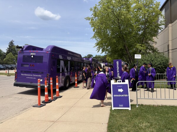WeDriveU Northwestern 2026 Commencement Shuttles