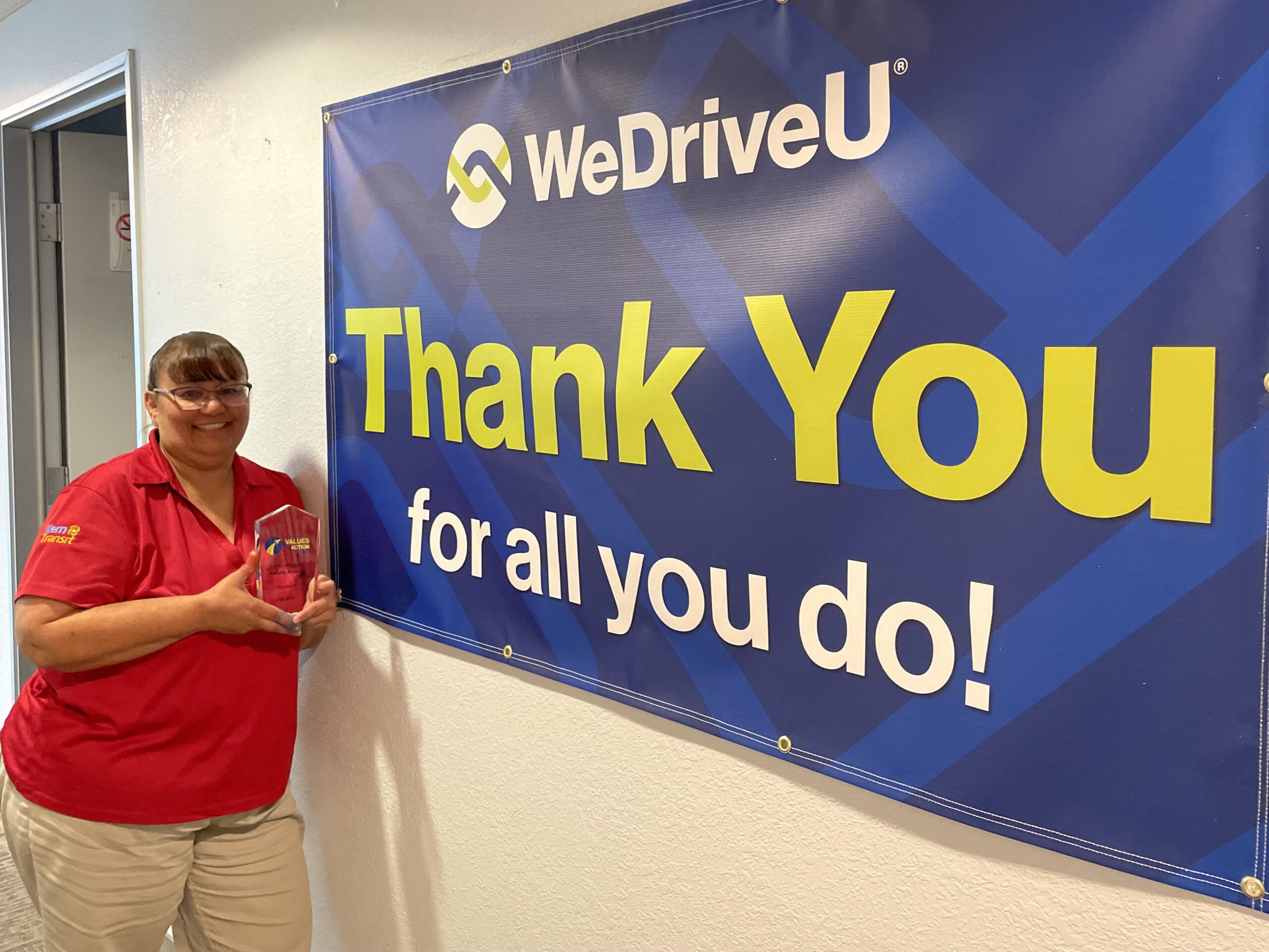 WeDriveU Values in Action Winner - Teamwork