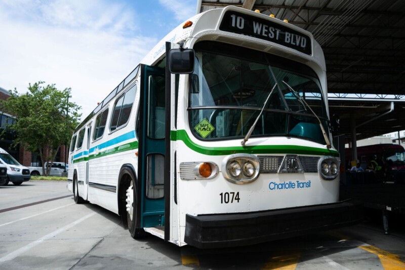 Charlotte Transit Bus circa 1976