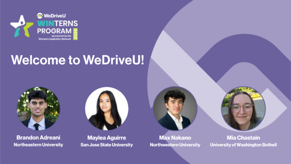 WeDriveU WINterns 2026 - next generation of leaders in transportation