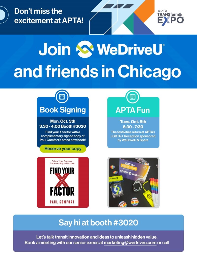 2026 APTA Expo WeDriveU Social
